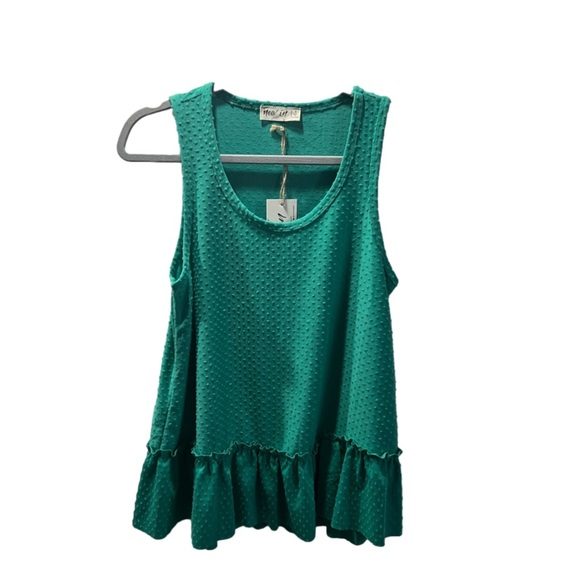 NWT New In|Green Tank Top|Size Small - Picture 1 of 6